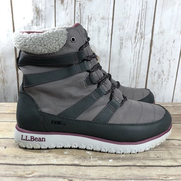 L.L. Bean Tek 2.5 Waterproof Ultralight Insulated Boots Womens Size 10 Outdoors - Picture 5 of 12
